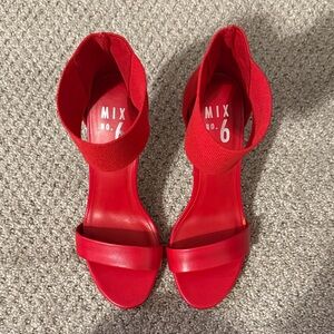 Mix No. 6 Bold Red Heels